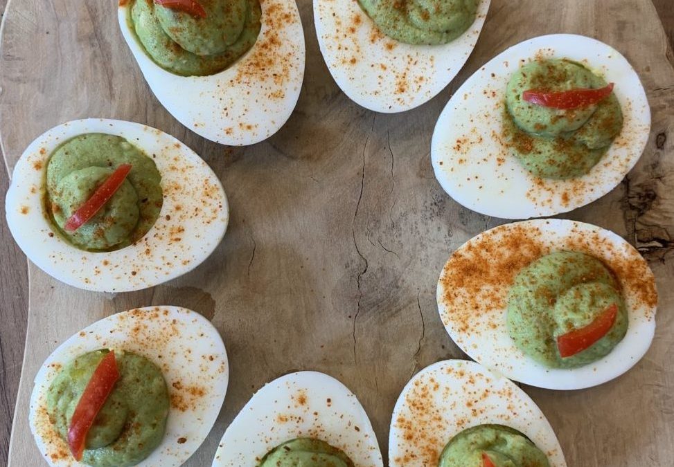 Gut-Friendly Recipe: Pimentón-Avocado Deviled Eggs