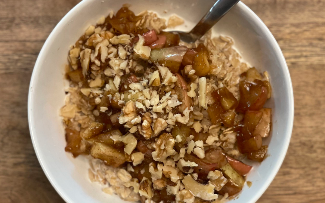 Gut-Healthy Recipe: Chai Spiced Apple Oatmeal