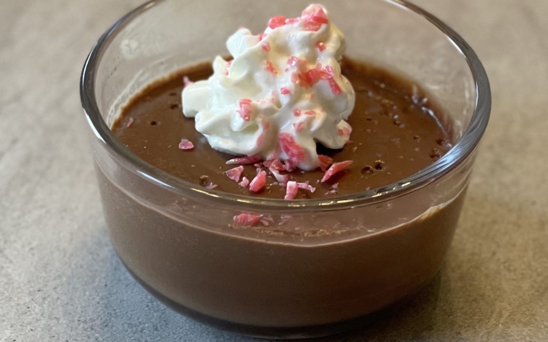 Gut-Healthy Recipe: Chocolate Peppermint Pudding—with Tofu