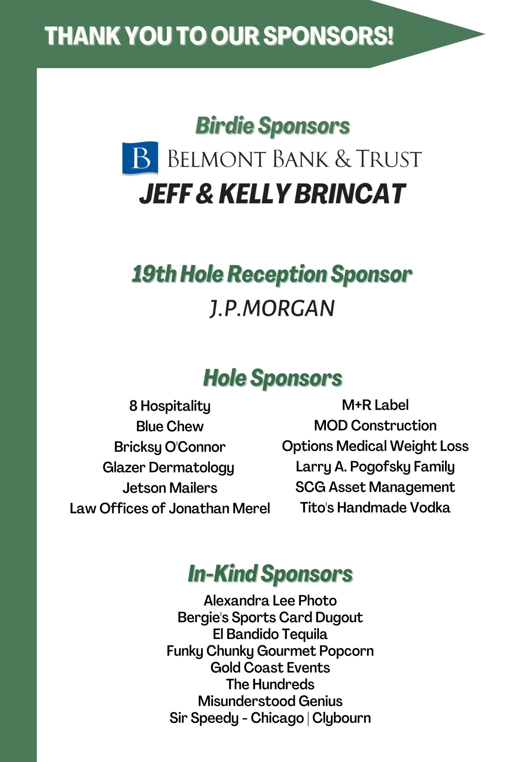 Sponsors