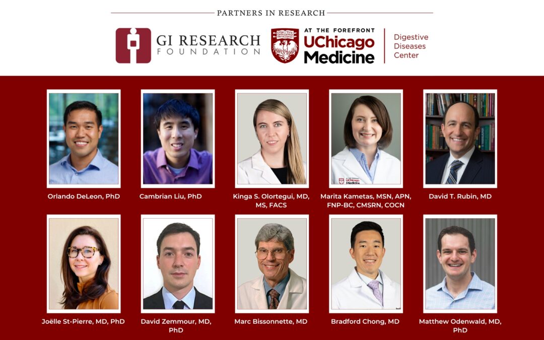 GI Research Foundation Awards $600,000 for Novel Research Projects