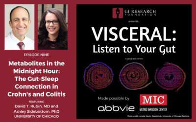 Metabolites in the Midnight Hour: The Gut-Sleep Connection in Crohn’s and Colitis (Visceral podcast episode 9)
