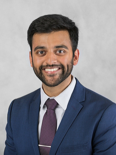 George photo in suit